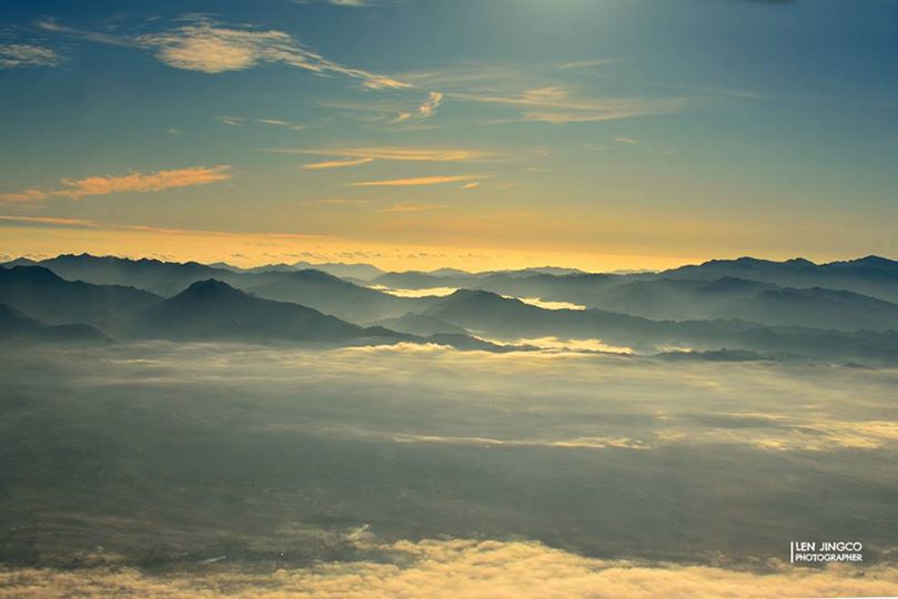 Layered mountain of Davao Occidental